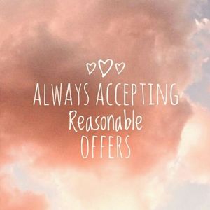 I ❤ reasonable offers